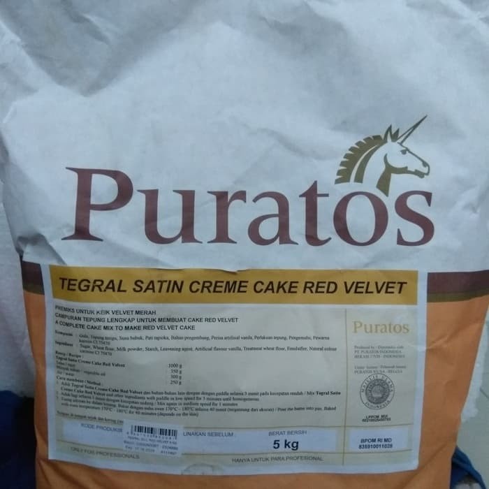 

[Big Sale] Puratos Tegral Satin Red Velvet 500g