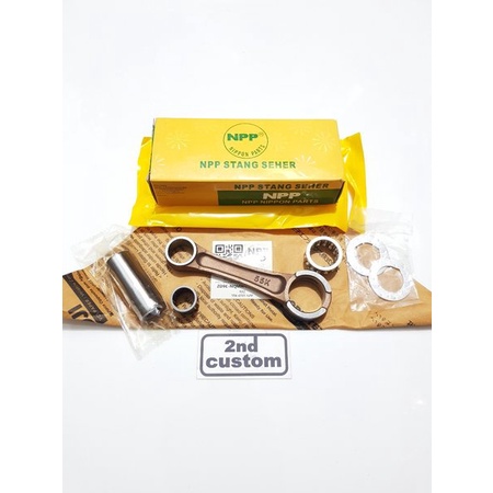 READY Stang piston set NPP Yamaha RXZ RX Z RZR 135 setang seher mesin kruk as bearing pin pen big en