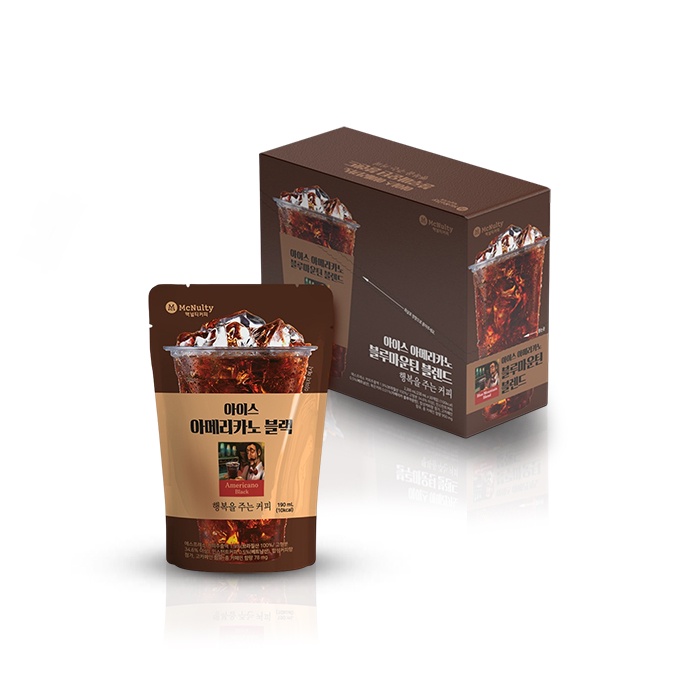 

McNulty Coffee Ice Americano Black 1 Box (190ml x 10 Pouch)