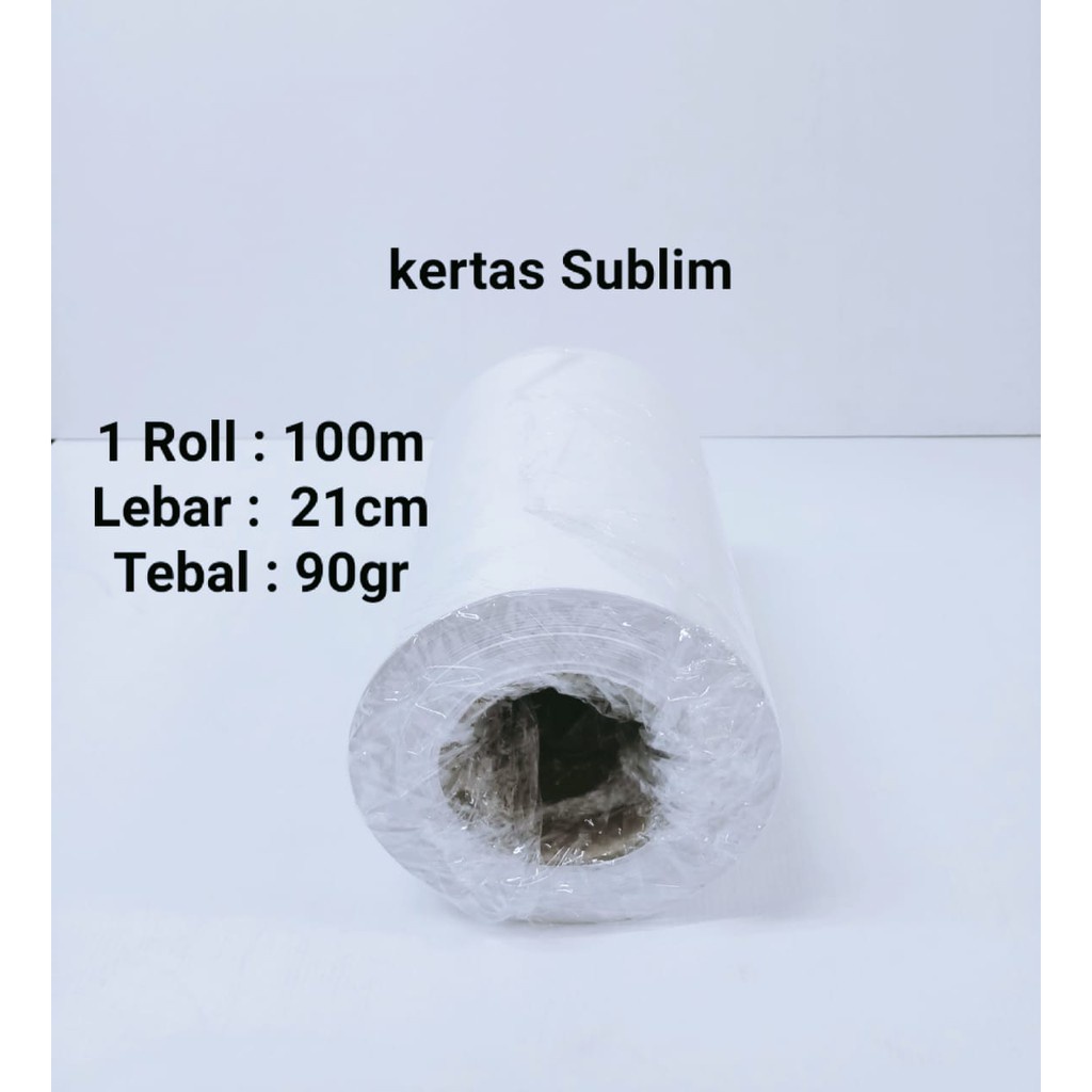 

Promo Kertas Roll Sublimasi Sublim Sublimation untuk Printer Epson Transfer Paper