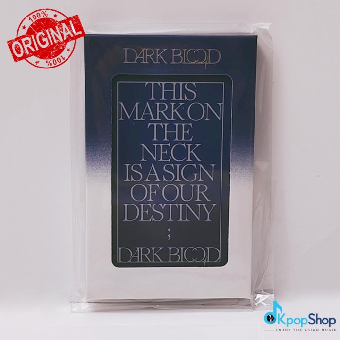 Album ENHYPEN - Dark Blood WEVERSE Album Version - ORIGINAL KPOP ALBUM