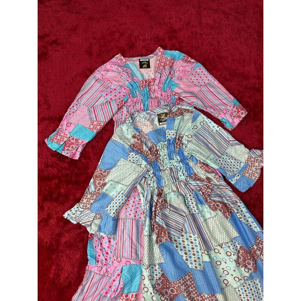 RKPERWIRA - ZPF OOTD WANITA IKA / VANESSA REMPEL DASTER / Baju Tidur Terlaris / Dress Daster Motif M