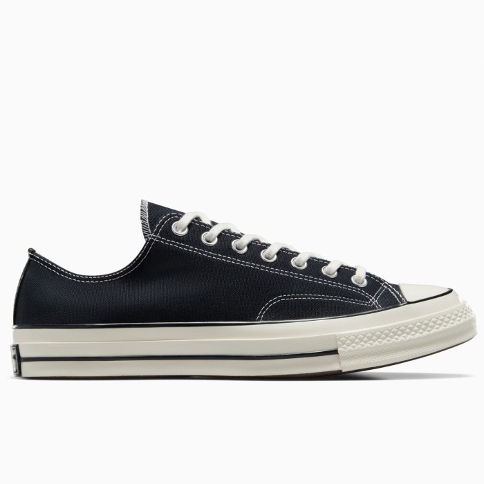 Sepatu Sneakers Converse Chuck 70 Ox Black Egret Original 162058C