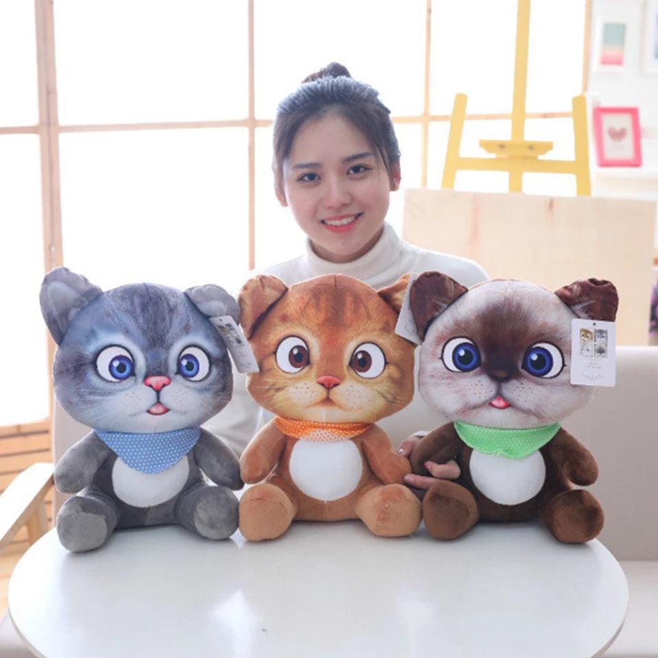 Boneka Kucing Mini Ukuran 25cm  Lucu dan Imut