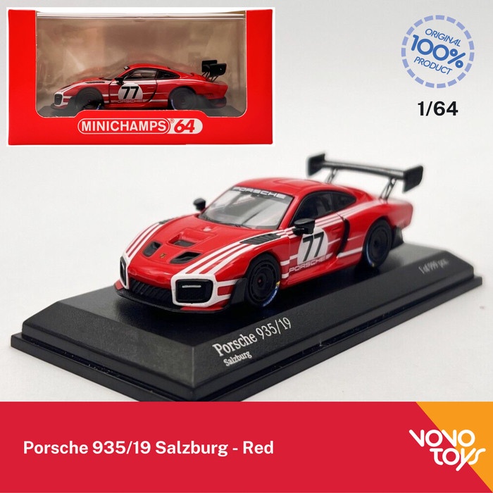 Minichamps x Tarmac 1/64 Porsche 935/19 Salzburg Red