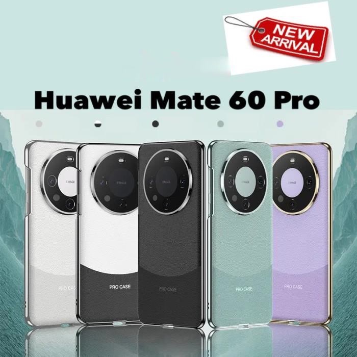 Original Soft Hard Case Huawei Mate 30 - 40 Pro New TwoTone Casing Like 60 Pro Leather 5G Casing Cov