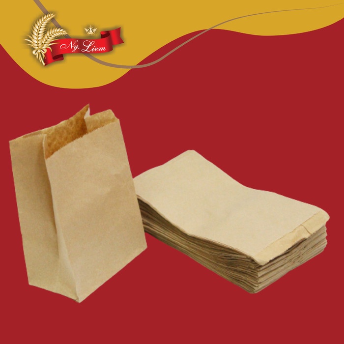 

Paper Bag Brown / Kertas Pembungkus Cokelat 23,5 x 12,5 cm isi 100