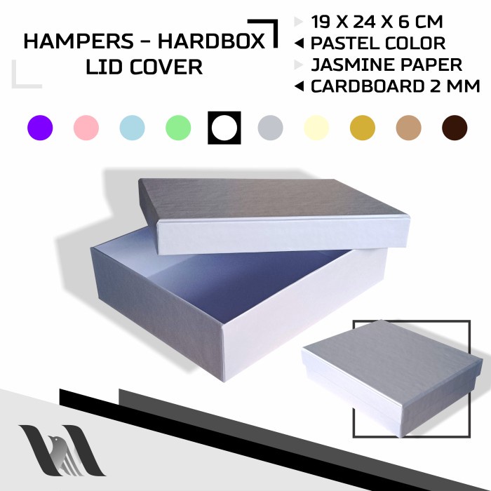 

HAMPERS GIFT BOX - HARDBOX - CUSTOM PRINTING - KOTAK KADO SESERAHAN 11 - Light Green