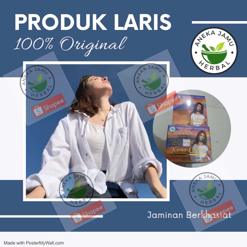 

herbal/AJHkingcobraAsli/ Original SER