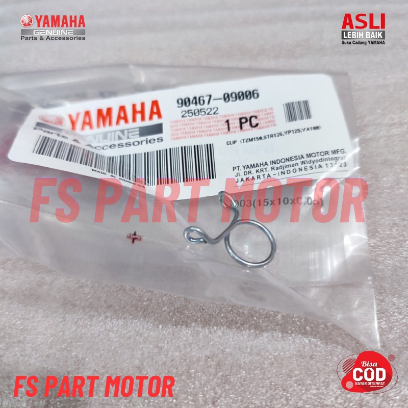 CLIP KLIP KLEM SELANG BENSIN RX KING ORIGINAL 90467-09006