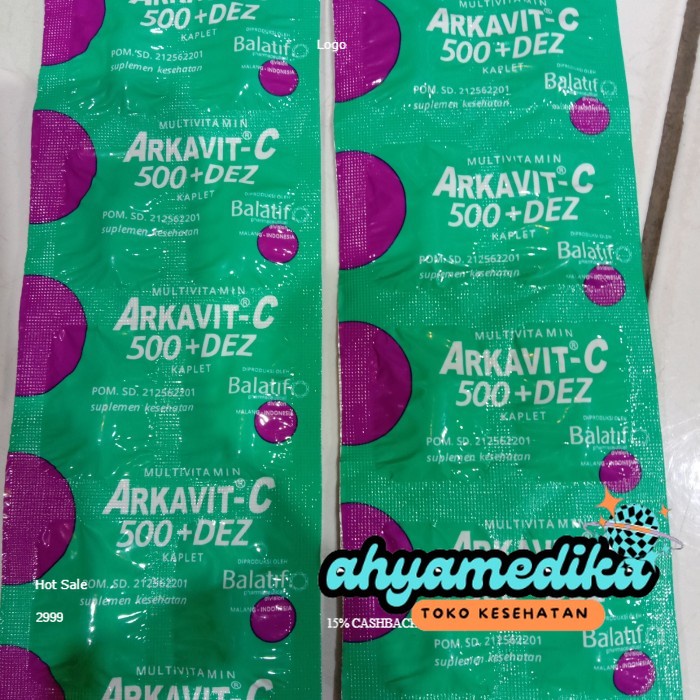 (BISA COD)- arkavit cdez per strip-ORIGINAL