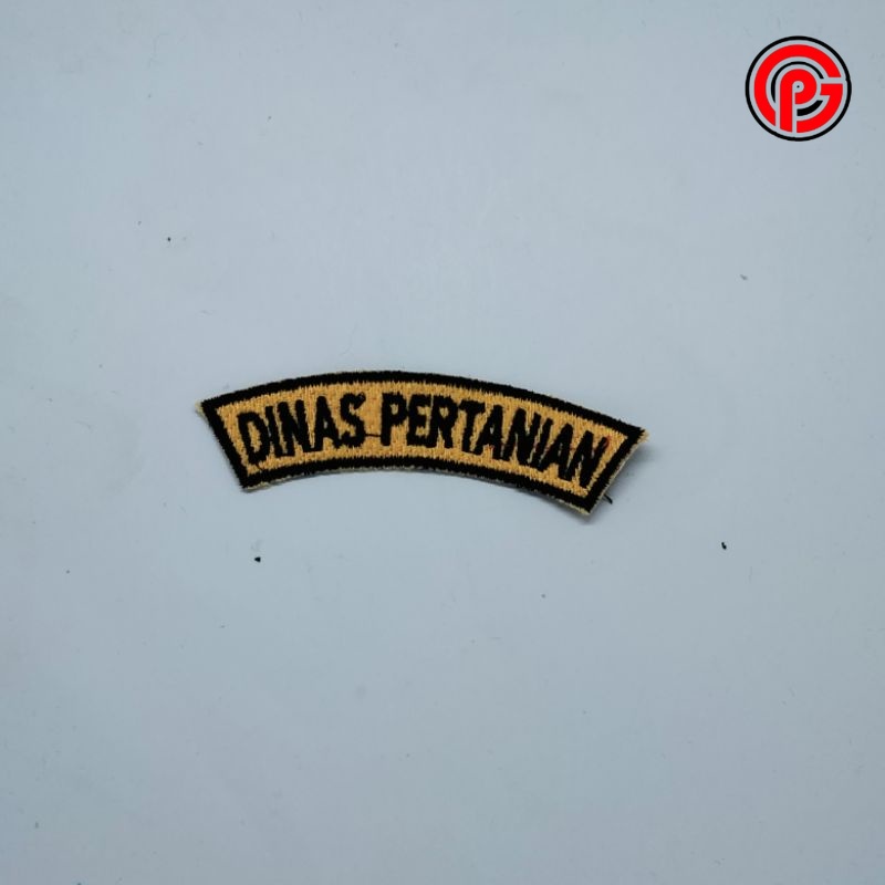 Best Seller Bordir Dinas Pertanian / Bordir Logo Dinas Pertanian / Logo Bordir Dinas Pertanian / Log