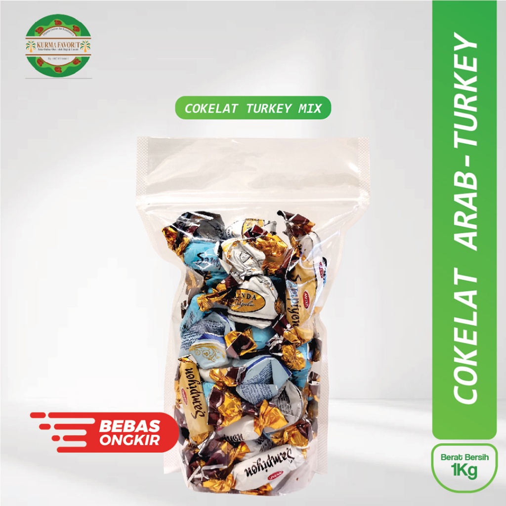 

Coklat Turki Mix 1 kg - Cokelat Turkey Arab