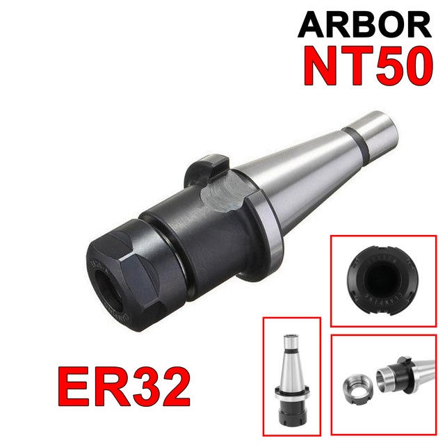 Arbor NT50 ER 32 70 Collet Chuck NT 50 ER32 DIN 2080 Milling