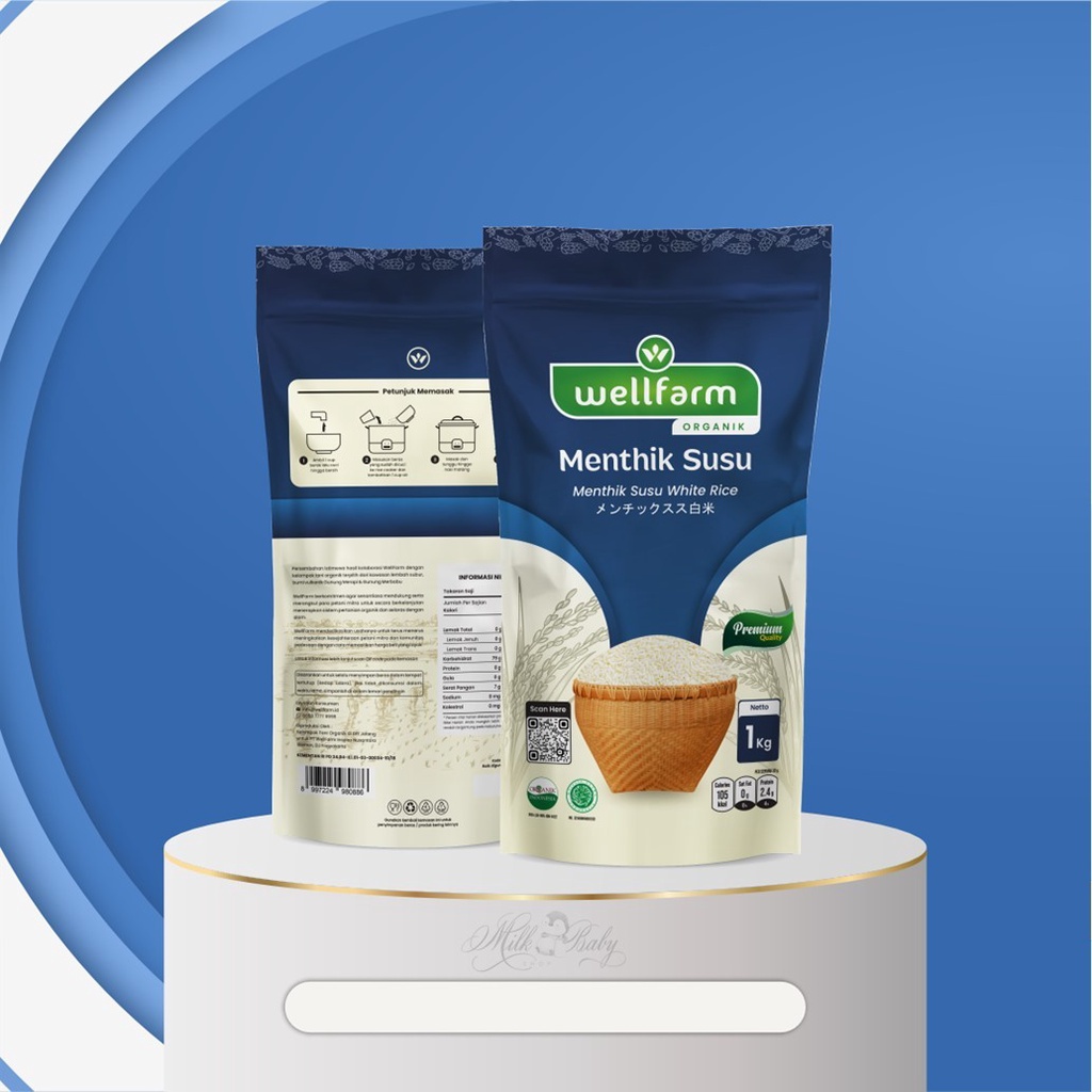 

Beras Menthik Susu Wangi Super Premium - WellFarm