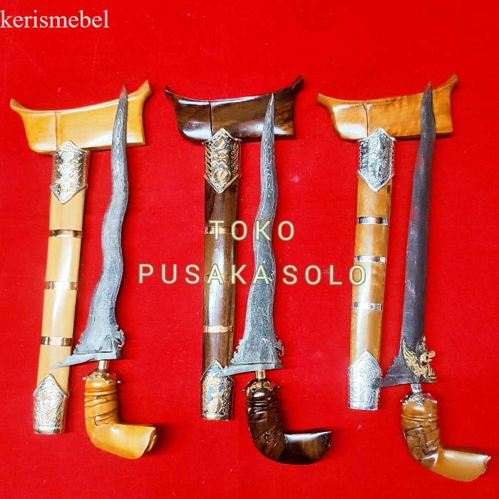 KERIS BUGIS PATREM WARANGKA KAYU ISTIMEWA antik