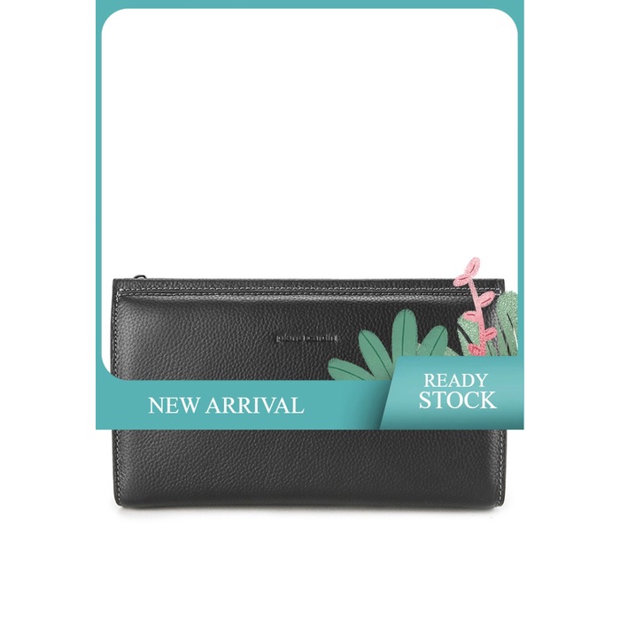 Pierre Cardin Clutch Handbag Leather Tas Pria Kulit 0112829001BLA