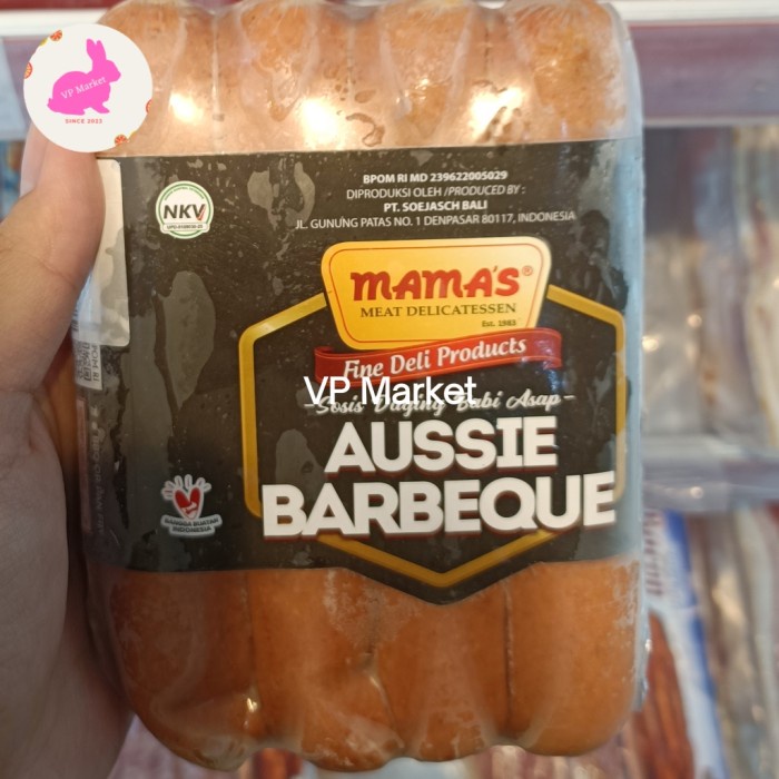 

Mama's Aussie Barbeque 320g | Mamas Sosis Daging Babi