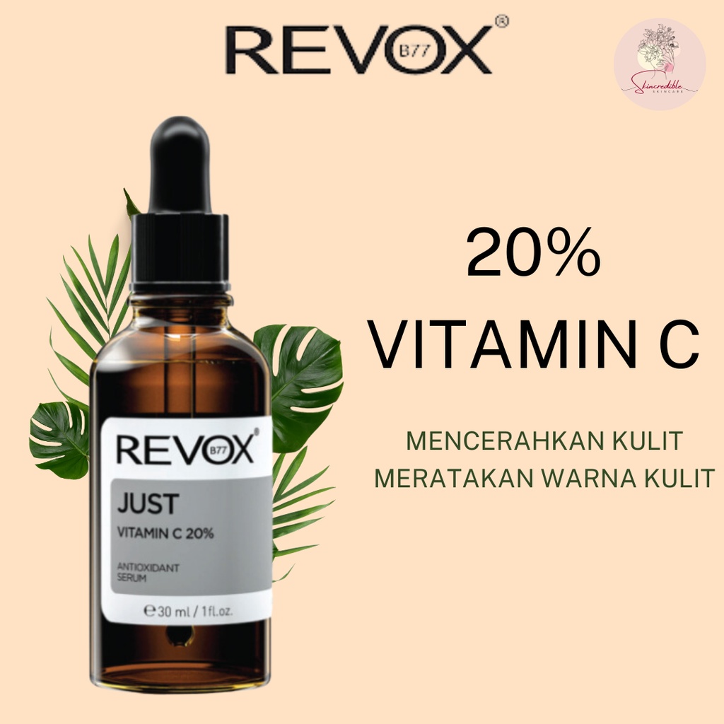 Serum REVOX B77 JUST Vitamin C 20% 30 ml - Skincredible