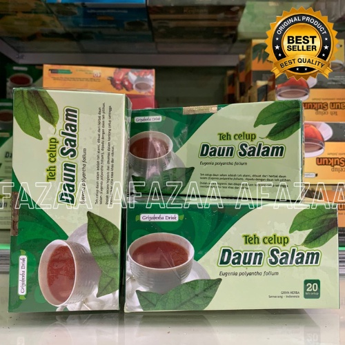 

OBAT ASAM URAT ,REUMATIK, KOLESTEROL DAN MENURUNKAN HIPERTENSI TEH DAUN SALAM SERTIFIKAT BPOM ORIGINAL HALAL BPOM