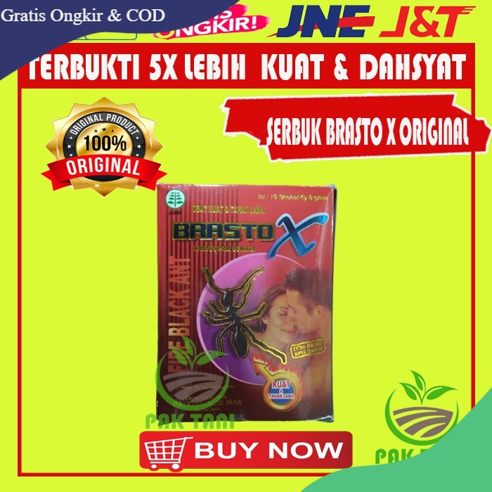 Serbuk Brasto X Original Jamu Brasto Herbal Kuat Pria