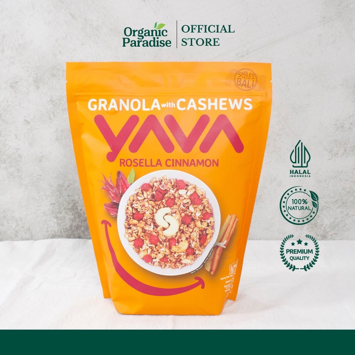 

YAVA Granola Rosella Cinnamon 400 gram