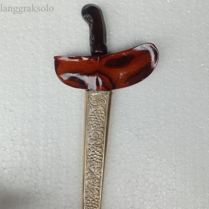 

warangka patrem pjg 20cm kayu sono satu set termurah