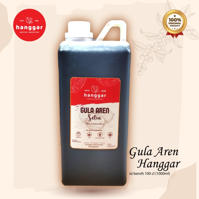 

HANGGAR GULA AREN 1 Liter / GULA AREN CAIR 1 Liter