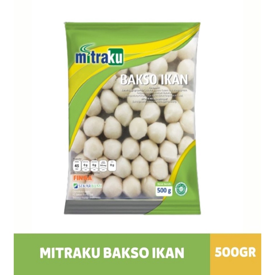 

Mitraku Bakso Ikan Small 500gr