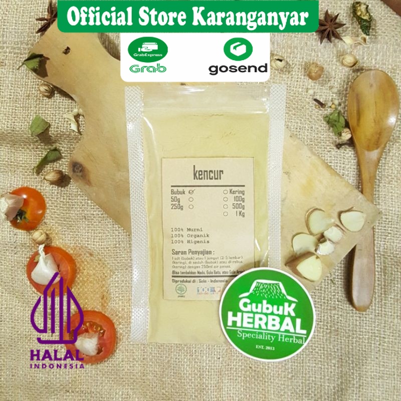 

KENCUR BUBUK 50 GRAM / Kaempferia Galanga / BUBUK HALUS / MURNI TANPA CAMPURAN
