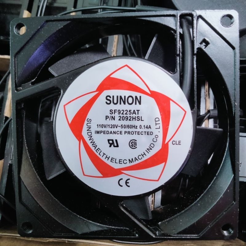 SUNON FAN AC KIPAS AC 220 VOLT 9 CM  9X9 CM 220V