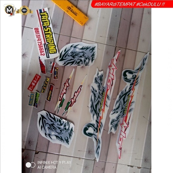 striping soul mx dragon putih