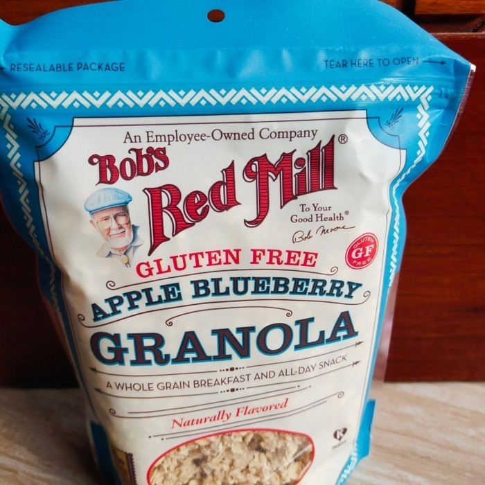 

Bob Red Mill gluten free Granola Apple blueberry 340gr