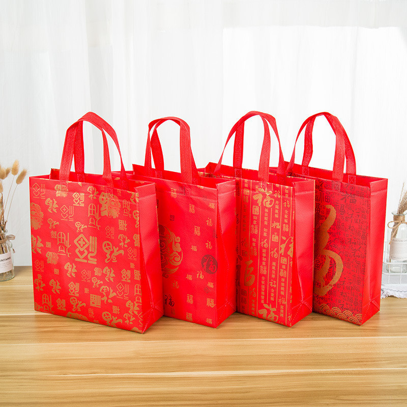 

TAS GOODIE BAG HAMPERS KADO GIFT EDISI IMLEK SINCIA GONG XI FAT CHAI LOGO FUK HOCK