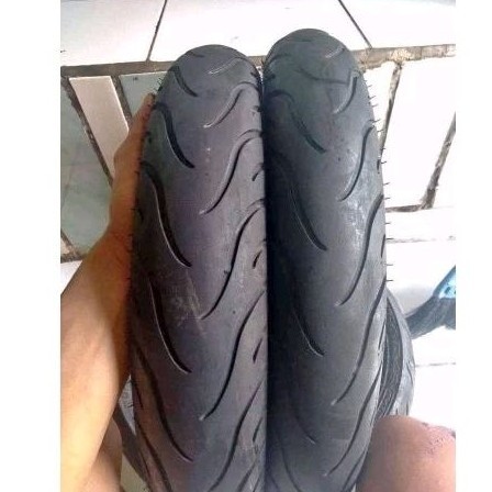Ban Motor Matic Sepasang Michelin Ring 14 Tubeles