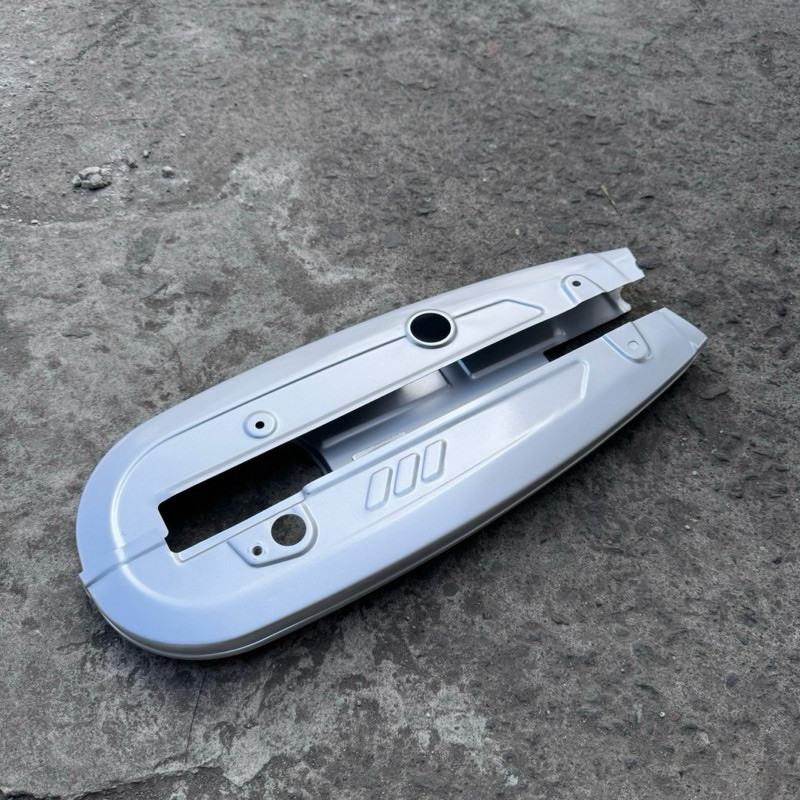 KETENGKES TUTUP RANTAI GEAR HONDA ASTREA GRAND LEGENDA KETENGKES IMPORT SILVER