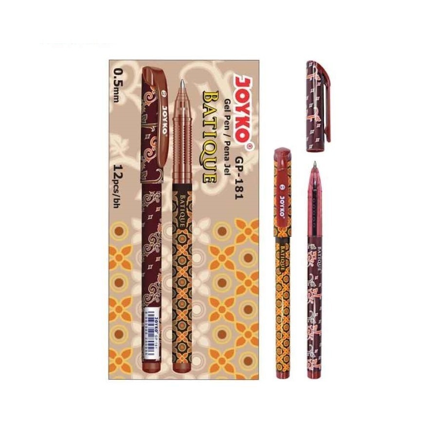 

(PACK) Ballpoint / Pulpen Pena Gel - Joyko GP-181 Batique