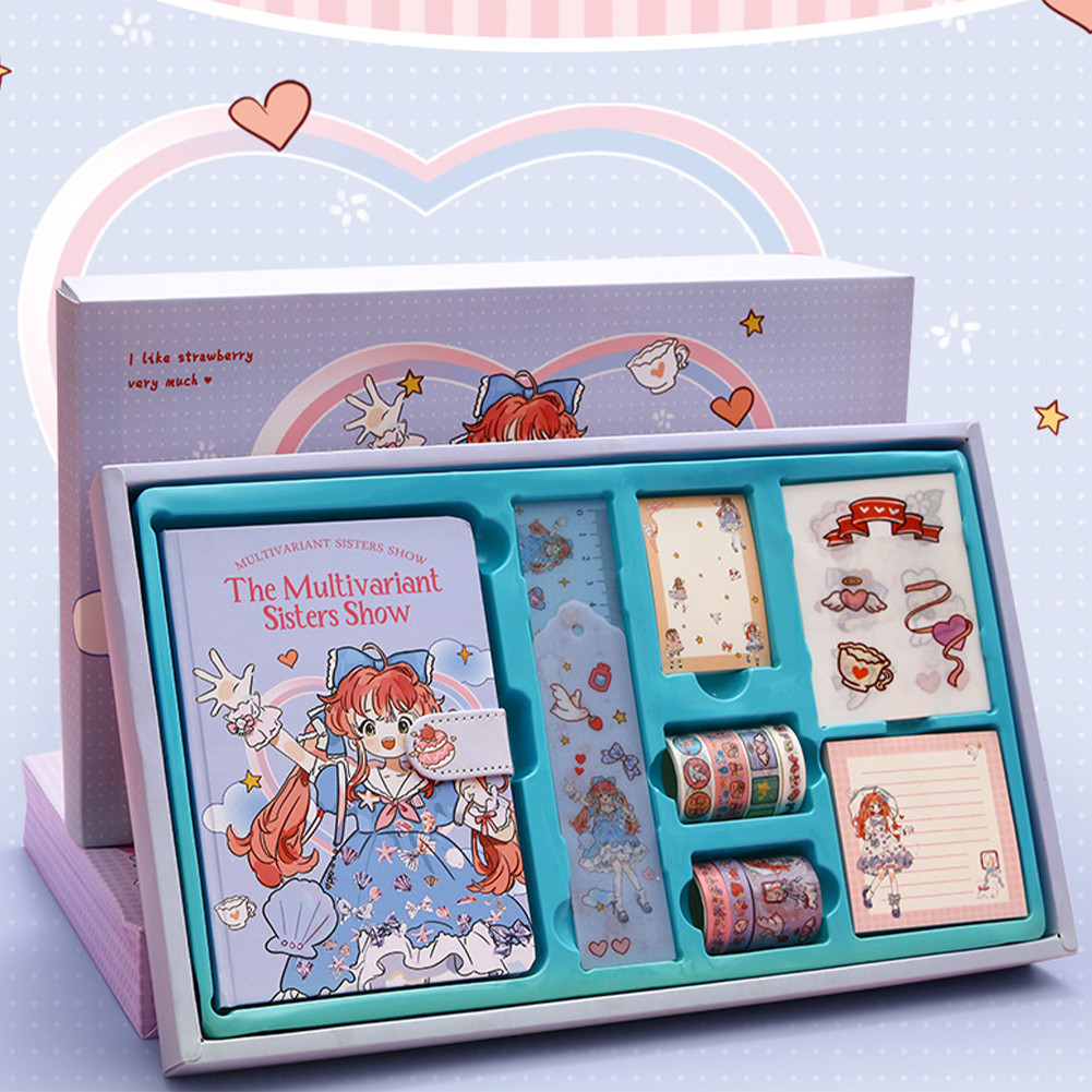 

186 pcs/set Kit Buku Tempel DIY Buku Agenda Notebook Diary Book Buku Diary Set