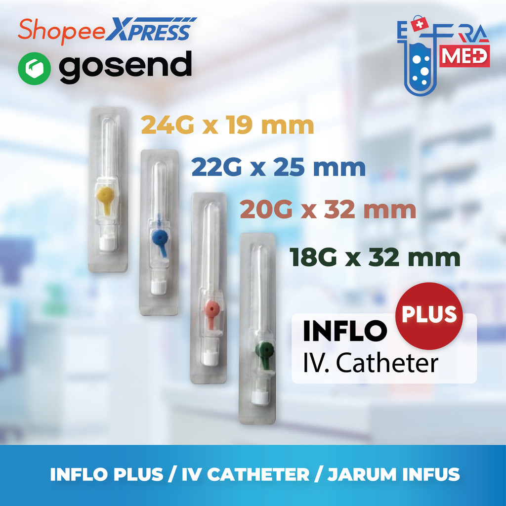 Inflo IV Cath abbocath 20G 24G onemed
