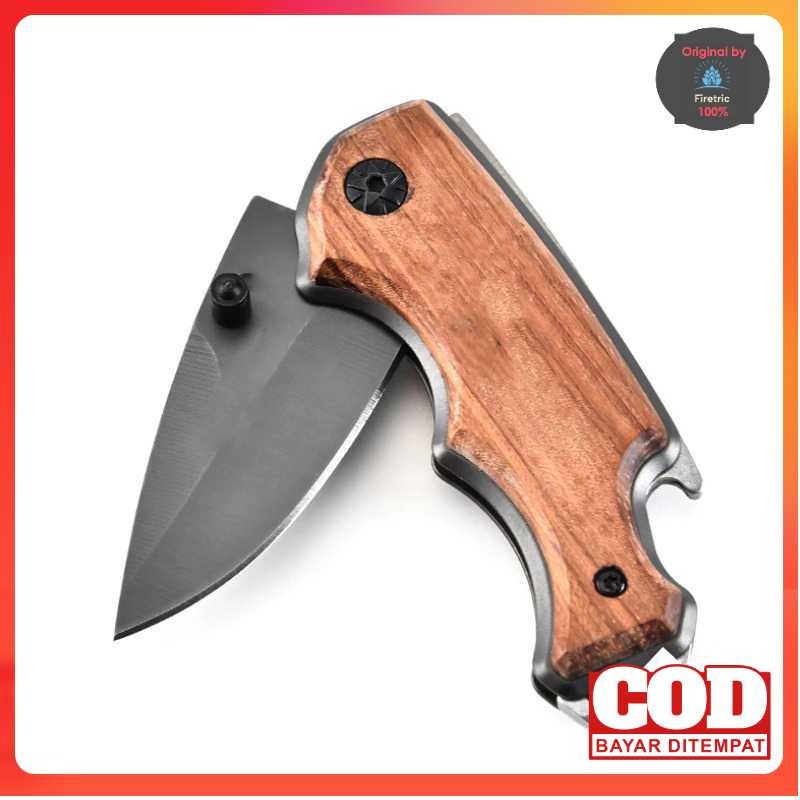 Pisau Lipat Mini Folding Tactical Knife Survival Hunting Tool