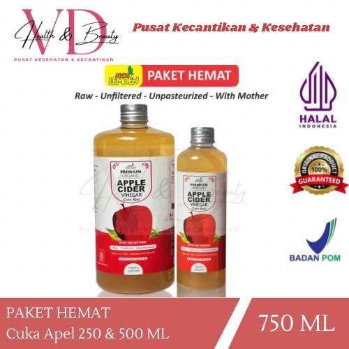 

Cuka Apel Premium Organik With The Mother I Diet Alami By Suur Lemoen