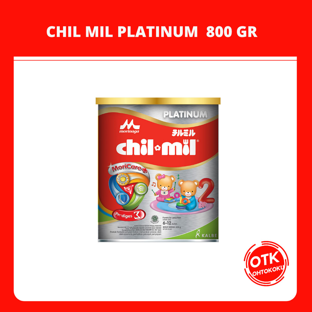 

Morinaga Chil Mil Platinum Moricare 800 Gr Susu Formula Bayi 6-12 Bulan