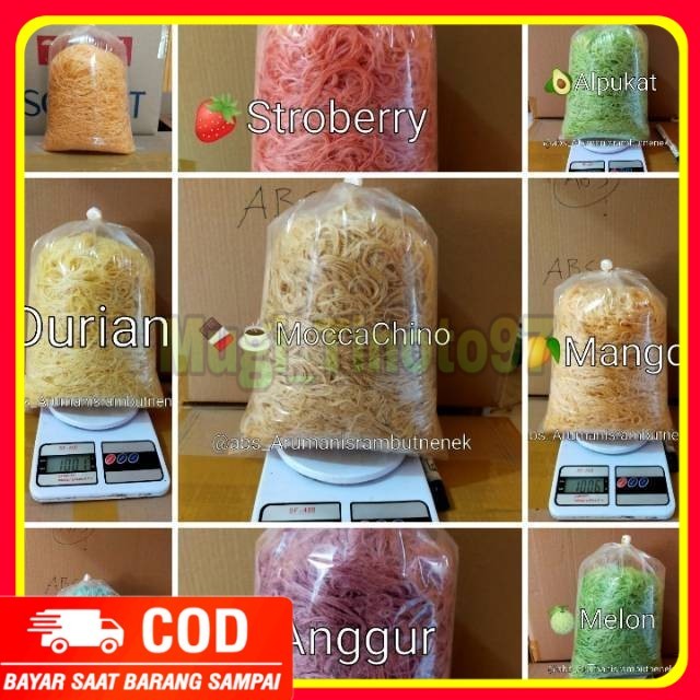 

Makanan Ringan atau Snack Arumanis Rambut Nenek Gulali Makanan Arumanis atau Aromanis Berat 1 kg