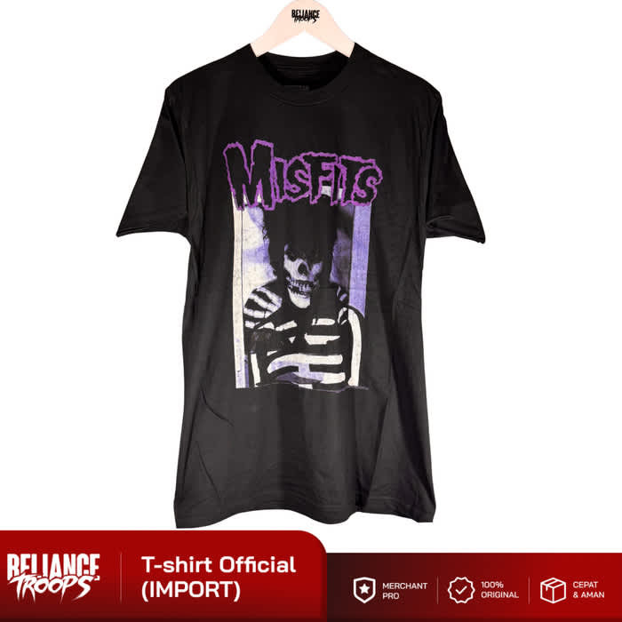 T-shirt Official | Misfits - Skeleton