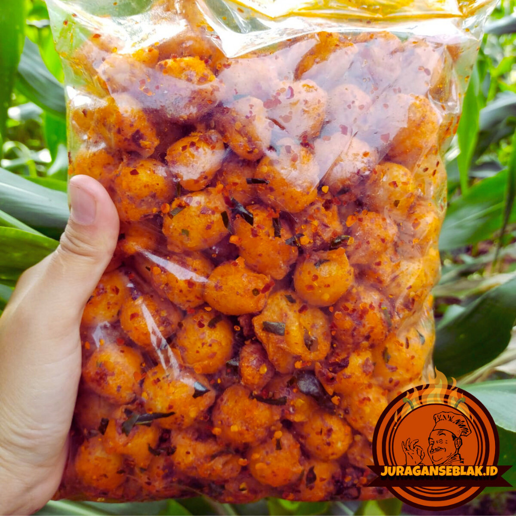 

siomay mini kering pedas daun jeruk 1kg siomay mini crispy