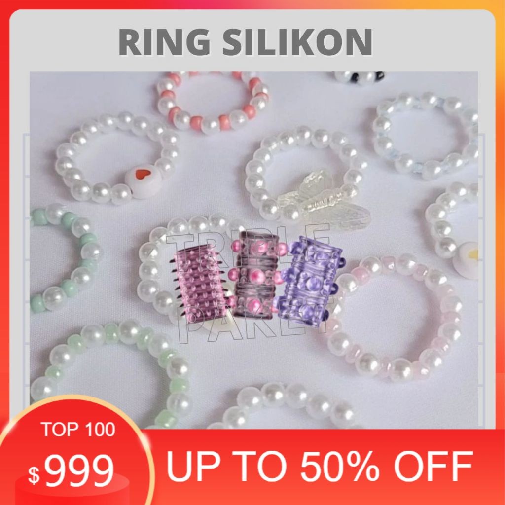 

Buruan di Order!!! Aksesoris Silicon PROMO TERLARIS Kondom Gerigi Motif Pipa Super Tipis dan Kuat Cincin Mutiara Manik-Manik / Aksesoris Beads Ring Aestetic Korea Style