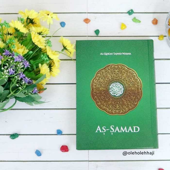 Al Quran As Samad Mushaf Tajwid Warna Tanpa Terjemahan Hardcover A5