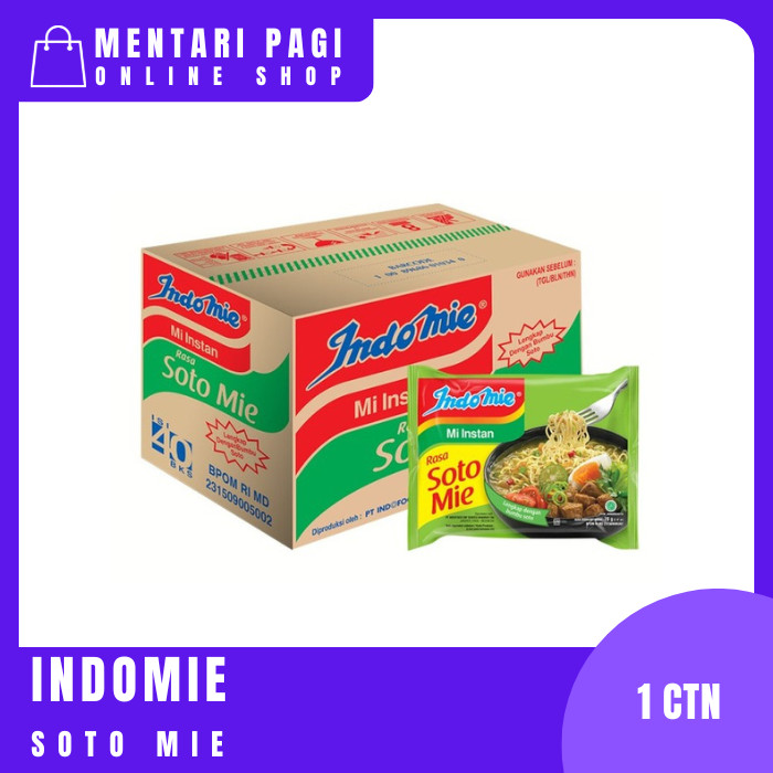 

Indomie Soto Mie - 1 Dus 40 Pcs