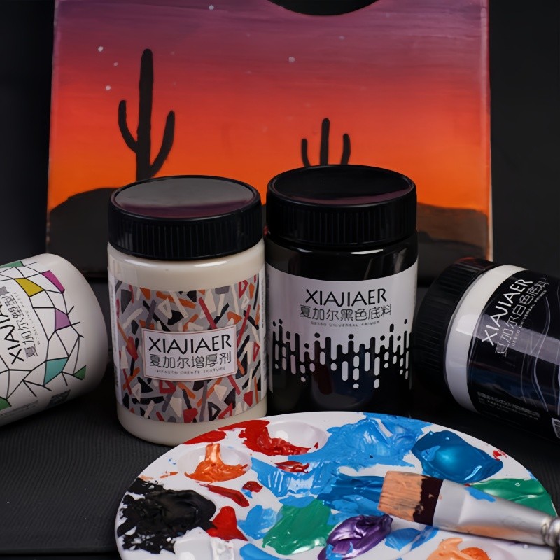 

Chagall bottle acrylic pigment additive pigment primer Black primer White primer Plastic paste thickening agent 300ml