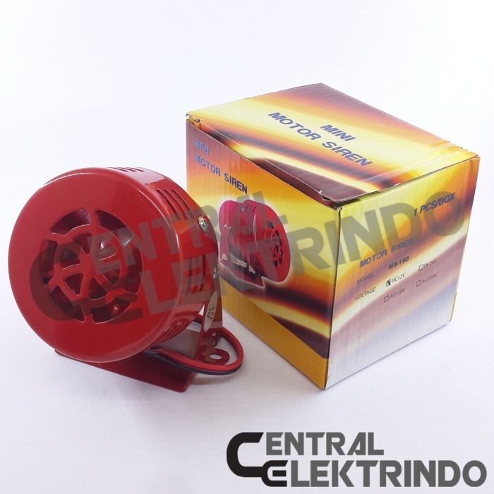 

SIRINE MINI | Alarm Sirene Mini Alarm AC 220v DC 12v - Sirine AC